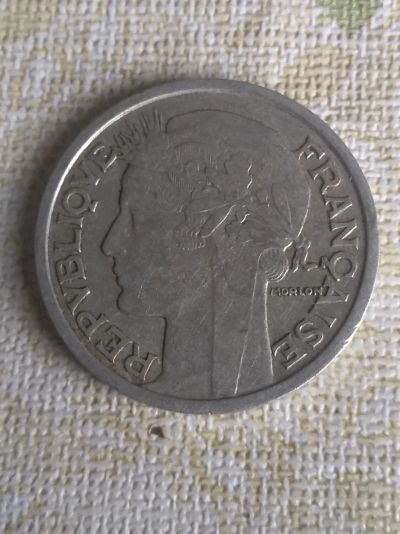 Лот: 18868024. Фото: 1. 2 франка 1947.Франция. Европа