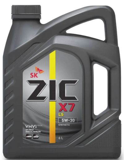 Лот: 20073426. Фото: 1. ZIC NEW X7 LS 5w30 SN/CF, C3 6... Масла, жидкости