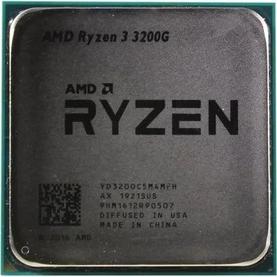 Лот: 17406951. Фото: 1. CPU AMD Ryzen 3 3200G 3.6 GHz... Процессоры