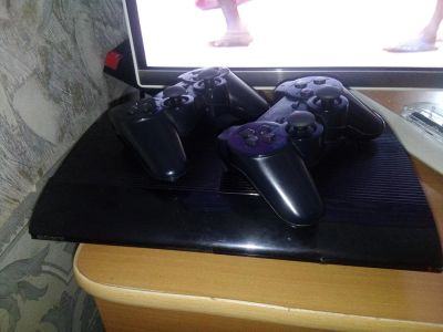 Лот: 10619245. Фото: 1. PlayStation 3 slim Обмен. Игровые приставки, консоли