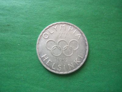 Лот: 17993893. Фото: 1. Финляндия 500 марок 1952 г. Олимпиада... Европа