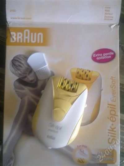 Лот: 1876378. Фото: 1. Эпилятор Braun Silk Epil Eversoft. Укладка и стрижка волос, бритьё, эпиляция