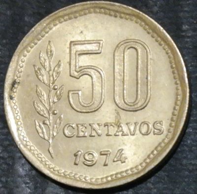 Лот: 15225765. Фото: 1. Экзотика с рубля (21410) Аргентина. Остальные страны