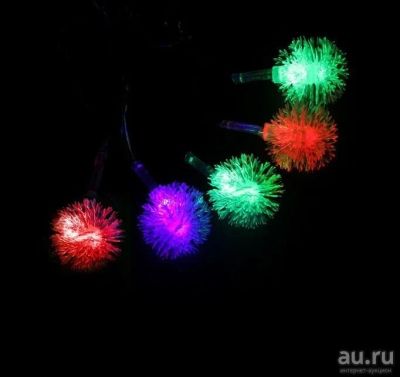 Лот: 8600188. Фото: 1. Гирлянда светодиодная "Снежинки... Гирлянды, шарики, новогодние аксессуары