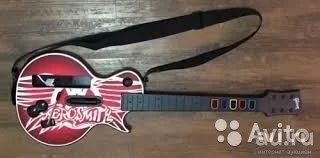 Лот: 8262564. Фото: 1. Nintendo WII Guitar Hero Aerosmith. Игры для консолей