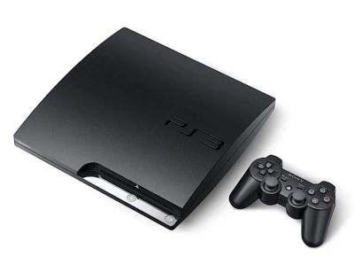 Лот: 4043581. Фото: 1. PlayStation 3 Slim 120Gb прошитая... Игровые приставки, консоли