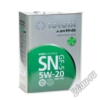 Лот: 5672445. Фото: 1. Масло моторное Toyota SN 5W20... Масла, жидкости