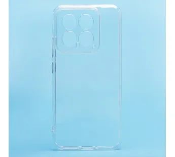 Лот: 22051931. Фото: 1. Чехол Xiaomi 14 Силикон Прозрачный... Чехлы, бамперы