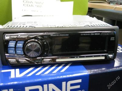 Лот: 2003221. Фото: 1. ALPINE CDA-9853R. Автомагнитолы
