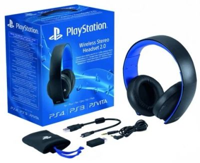 Лот: 13218961. Фото: 1. PlayStation Wireless Stereo Headset... Аксессуары для игровых приставок, консолей, геймпады