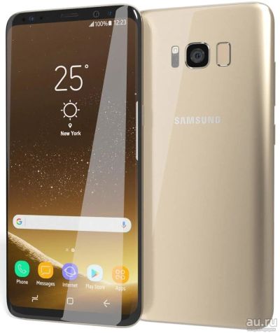 Лот: 10435158. Фото: 1. Samsung Galaxy S8 64Gb Gold.Гарантия... Смартфоны