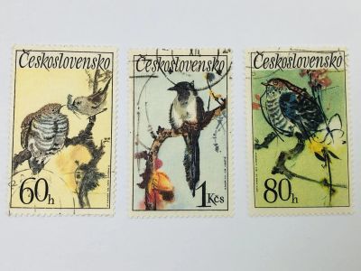 Лот: 23593973. Фото: 1. Птицы. Кукушка, Садовая славка... Марки