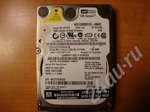 Лот: 557747. Фото: 1. Винт для ноутбука 120Gb. Жёсткие диски (HDD)