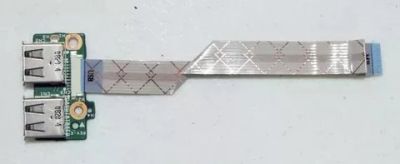 Лот: 9995589. Фото: 1. Плата USB ноутбука HP DV5-1000... Платы расширения, контроллеры, доп. порты