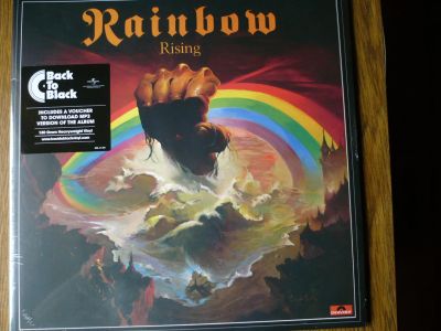 Лот: 10109847. Фото: 1. Rainbow. " Rainbow Rising ". LP... Аудиозаписи