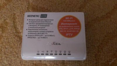 Лот: 5760936. Фото: 1. Роутер, маршрутизатор Zyxel Kenetic... Маршрутизаторы (роутеры)
