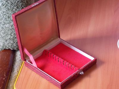 Лот: 4520080. Фото: 1. Коробка из под советских ложек. Предметы интерьера и быта