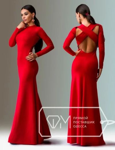 Лот: 5358539. Фото: 1. Платье выпускное с открытой спиной... Платья