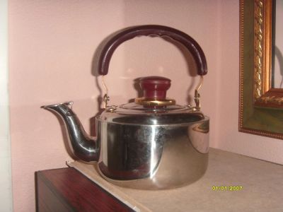 Лот: 9390482. Фото: 1. Чайник заварник нержавейка. Предметы сервировки
