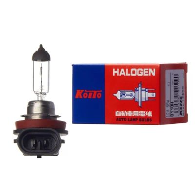 Лот: 19699476. Фото: 1. Лампа H11 Koito 12V 55W 0110H... Оптика и освещение