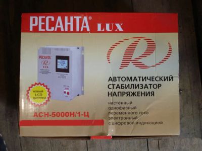 Лот: 8937512. Фото: 1. Стабилизатор напряжения Ресанта... Стабилизаторы напряжения, ЛАТР