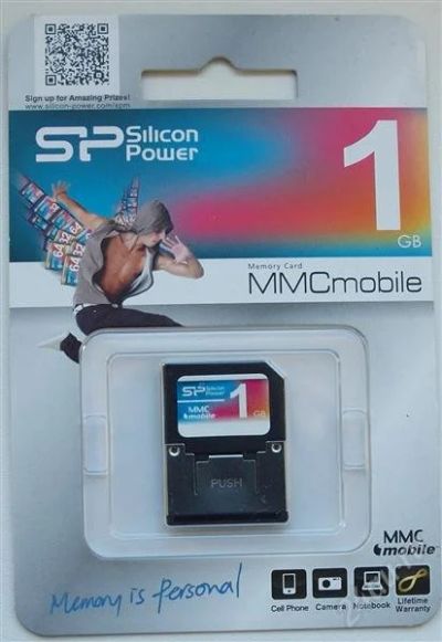 Лот: 2081276. Фото: 1. MMC 1 GB Карта памяти Memory Card... Карты памяти