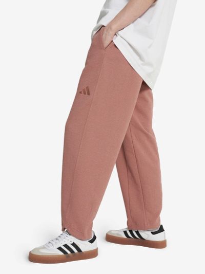 Лот: 25085468. Фото: 1. Брюки женские adidas, Коричневый. Спортивные брюки, штаны