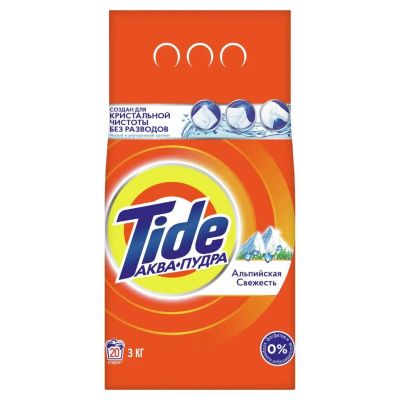 Лот: 24116843. Фото: 1. Стиральный порошок Tide, 3 кг... Бытовая химия