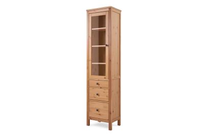 Лот: 24655385. Фото: 1. Шкаф-витрина с 3 ящиками Hoff... Гостиные, стенки, горки