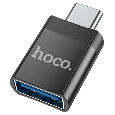 Лот: 22573854. Фото: 1. Переходник Hoco Type-C to USB... Дата-кабели, переходники