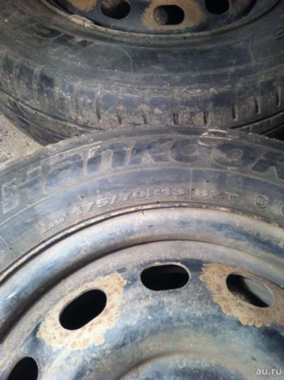 Лот: 8876708. Фото: 1. hankook optimo k715 175/70 R13... Шины на дисках