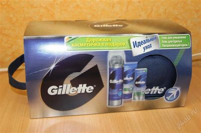 Лот: 2146646. Фото: 1. Набор мужской Gillette. Сувенирные наборы