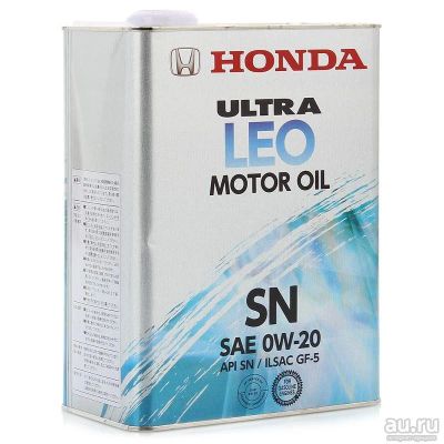 Лот: 9533826. Фото: 1. Моторное масло HONDA Ultra LEO... Масла, жидкости