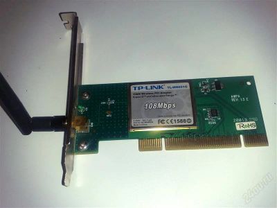 Лот: 1531172. Фото: 1. Wi-Fi PCI адаптер TP-LINK TL-WN651G... WiFi, Bluetooth адаптеры