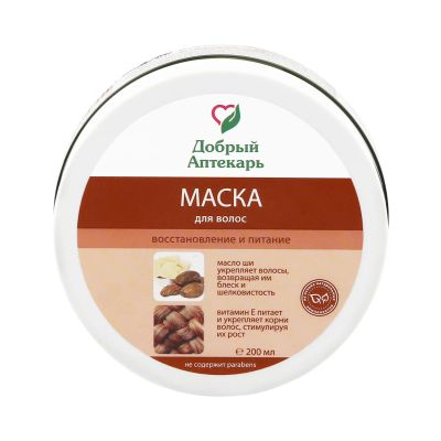 Лот: 23984347. Фото: 1. Добрый аптекарь маска д волос... Уход за волосами 