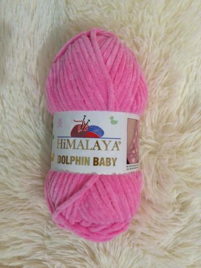 Лот: 11022569. Фото: 1. Пряжа Himalya Dolphin Baby , 100... Ткани, нитки, пряжа