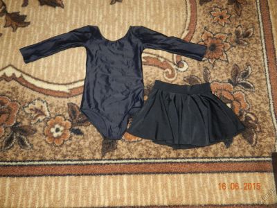 Лот: 5687480. Фото: 1. комплект гимнастический черный. Купальники, плавки, шорты для плавания