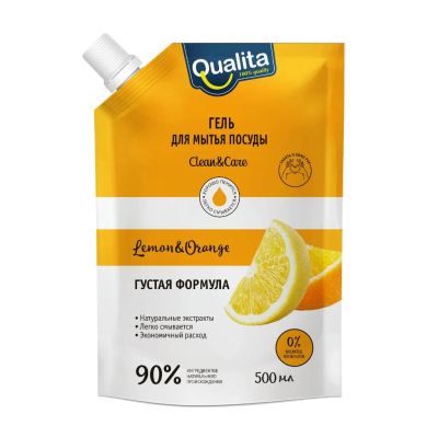 Лот: 24087244. Фото: 1. Средство для мытья посуды Qualita... Бытовая химия