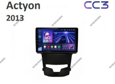 Лот: 20760263. Фото: 1. Магнитола Teyes CC3 SsangYong... Автомагнитолы
