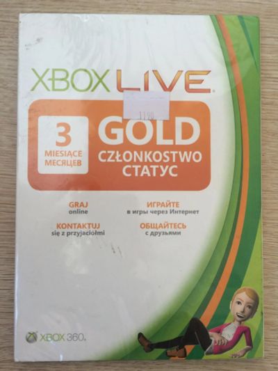 Лот: 6776386. Фото: 1. Xbox live золотой статус 3 месяца. Игры для консолей