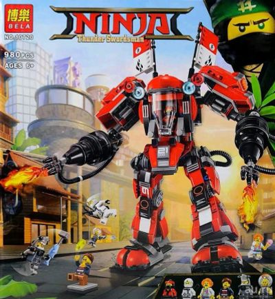 Лот: 13424952. Фото: 1. Конструктор аналог LEGO Ниндзяго... Конструкторы