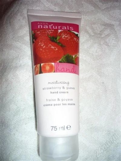 Лот: 1424763. Фото: 1. йогуртовый крем для рук "клубника... Унисекс парфюмерия