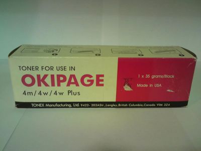 Лот: 4871450. Фото: 1. Тонер (туба): Okipage ( 4m/4w... Картриджи, расходные материалы