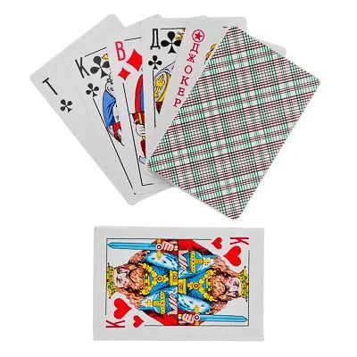 Лот: 15867098. Фото: 1. Карты игральные 54 карты. Другое (спортивные товары)