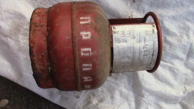 Лот: 6302347. Фото: 1. Баллон газовый 5 литров, СССР. Баллоны, газ в баллонах