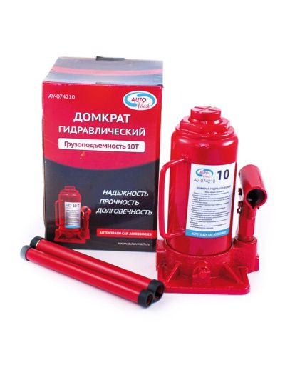 Лот: 4767196. Фото: 1. Домкрат гидравл. 10т бутылочный... Домкраты