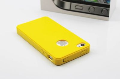 Лот: 4576253. Фото: 1. Чехол для iPhone 4/4S силикон... Чехлы, бамперы