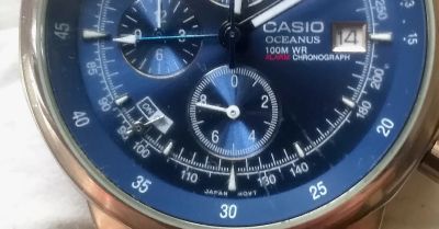 Лот: 18383982. Фото: 1. Casio Oceanus OC-500, хронограф... Оригинальные наручные часы