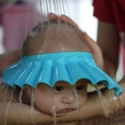 Лот: 3291446. Фото: 1. Шапочка для душа новая! Розовая... Ванночки, сиденья, горшки