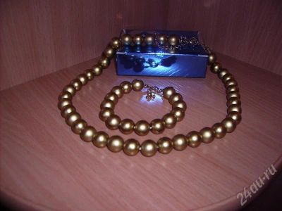 Лот: 315756. Фото: 1. Набор под золото (AVON). Колье